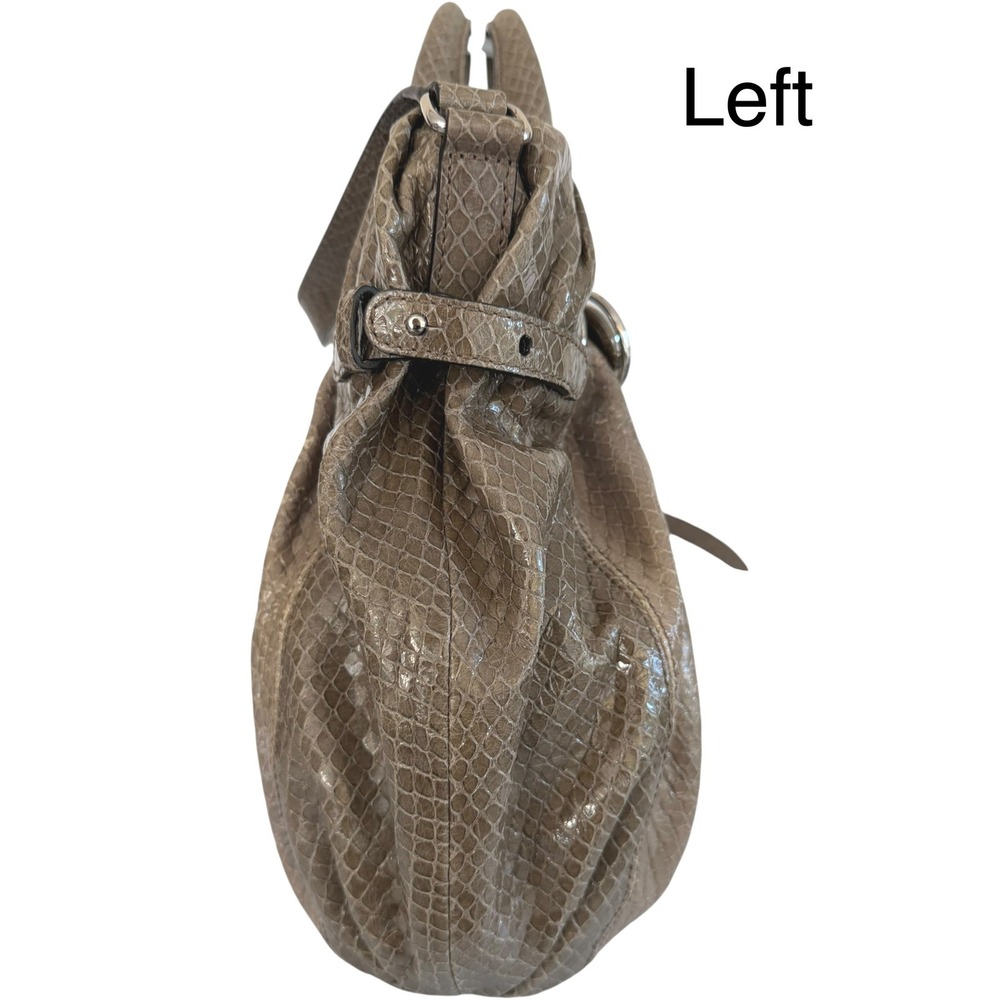 Celine Vintage Python Leather Boogie Bag Exotic S… - image 4